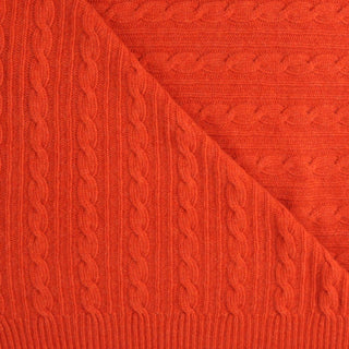 Cable Blanket - Corgi Socks