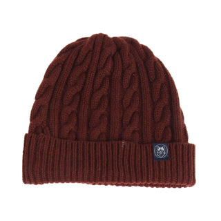 Men's Cashmere Cable Beanie