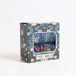 gift box of 2 pairs of William Morris socks