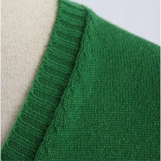 Men's Classic V Neck Sweater - Corgi Socks