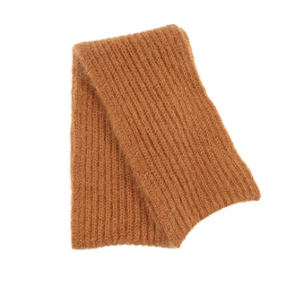 mohair scarf in gold