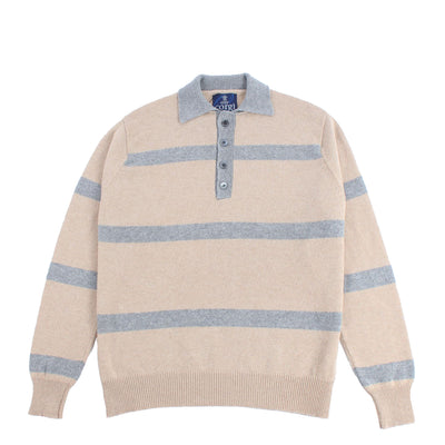 Men's Striped Polo Shirt