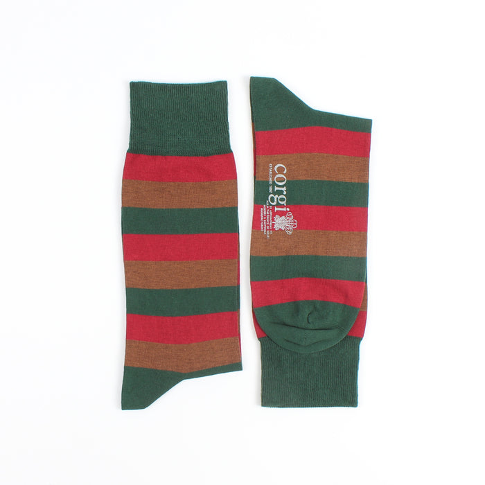 striped sock side by side