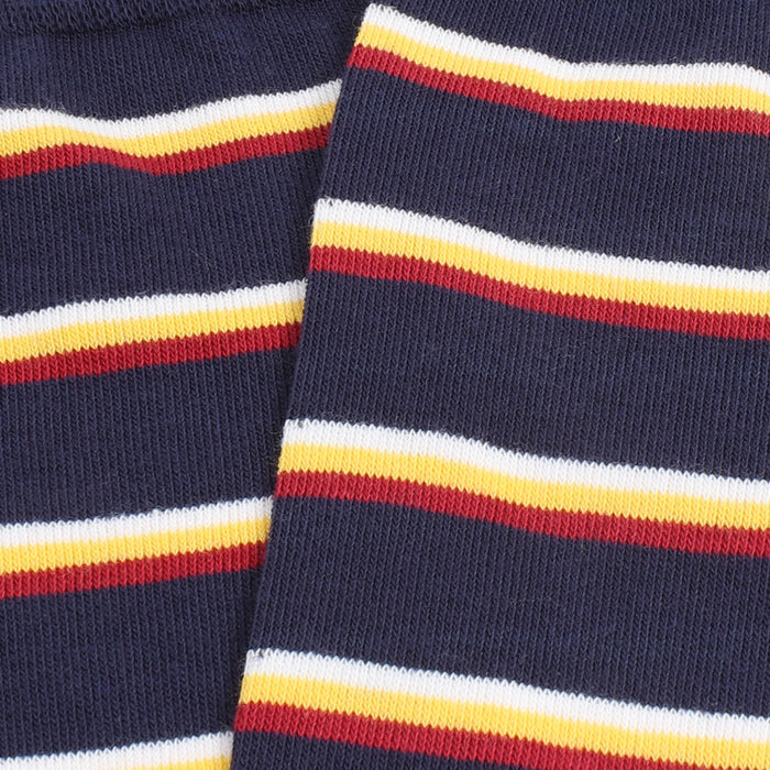 close up of striped socks