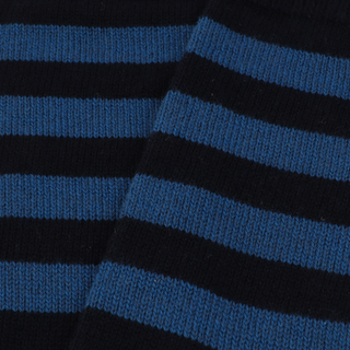 Men's Striped Cashmere & Cotton Socks