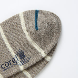 close up detail of toe of socks