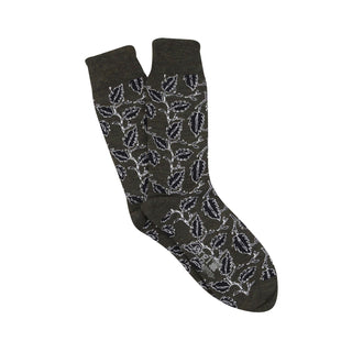 Men's Autumn Leaves Merino Wool Socks