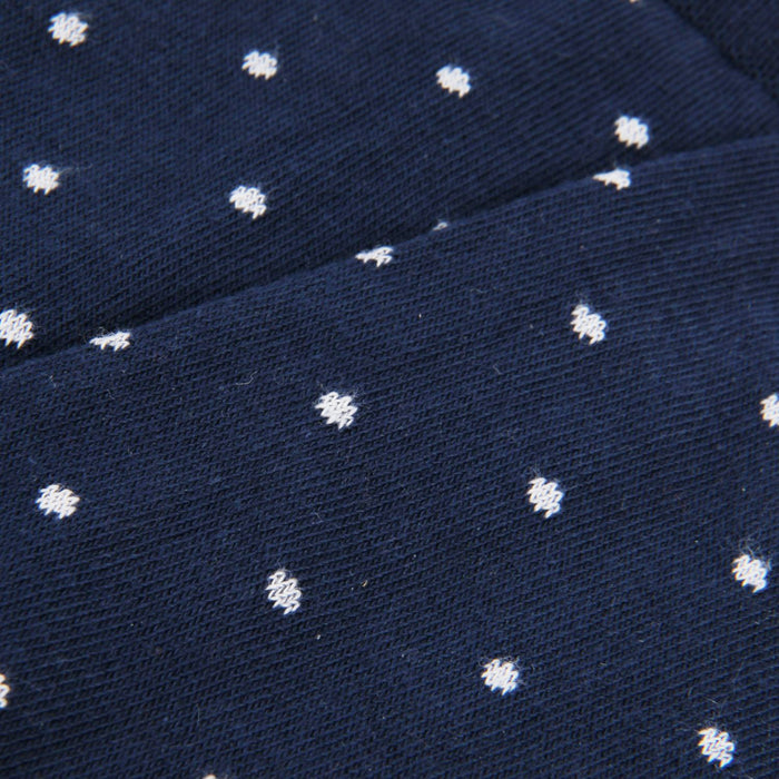 Men's Formal Pin Dot Cotton Socks