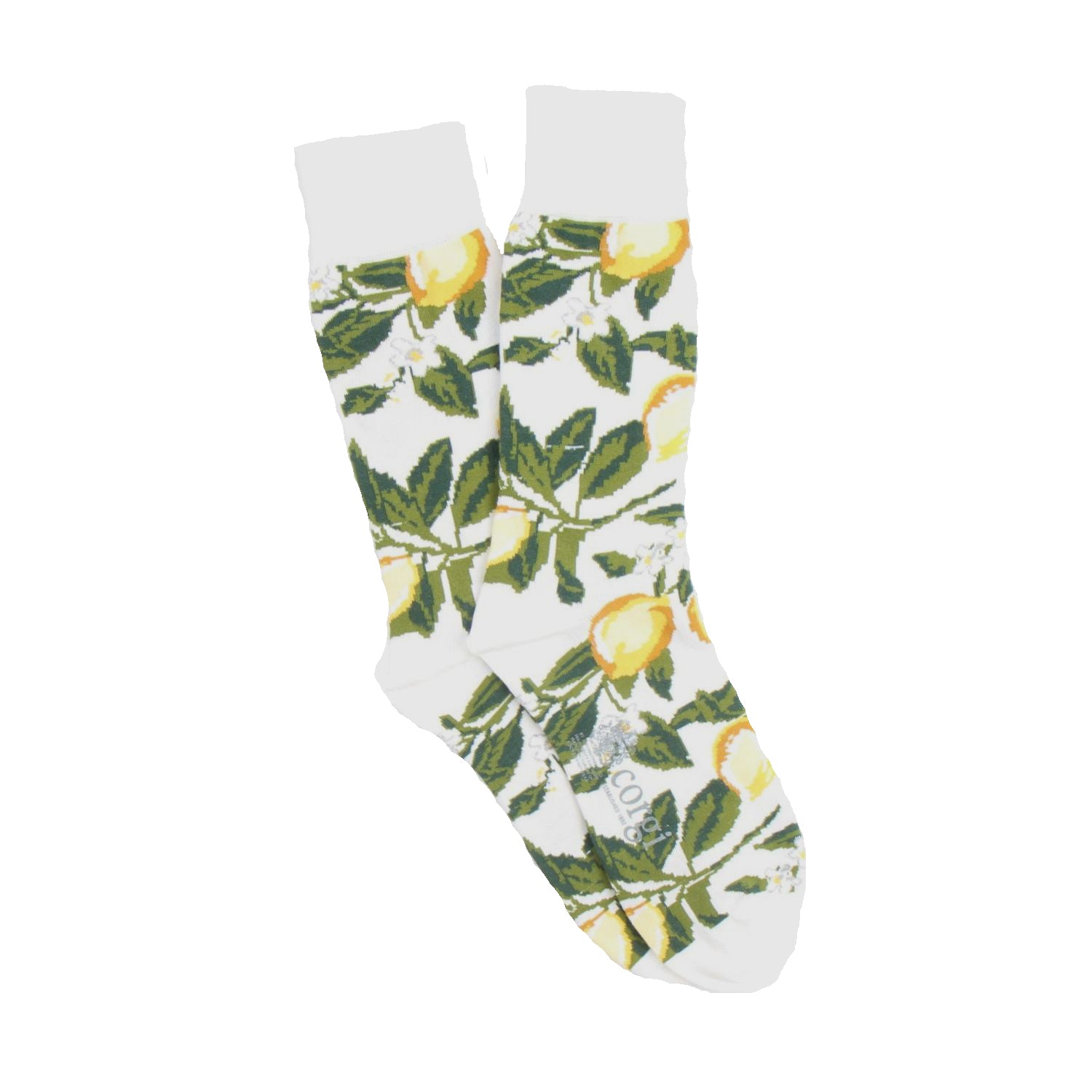 Men's Lemon Cotton Socks