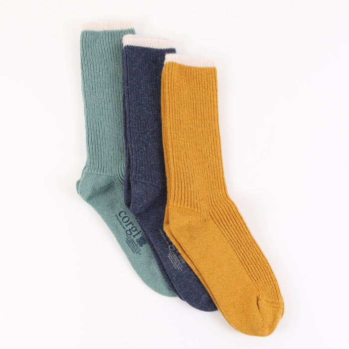 Women's Cashmere & Cotton Slouch Socks