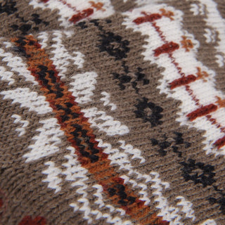 Women's Fair Isle Wool & Cotton Sock & Gift Box