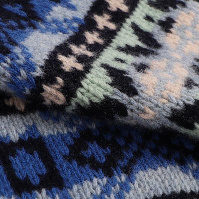 Fair isle jumper in Blue
