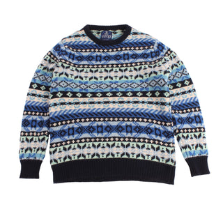 Fair isle jumper in Blue