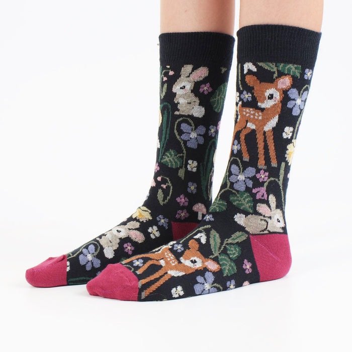 Kids Woodland Forest Cotton Socks