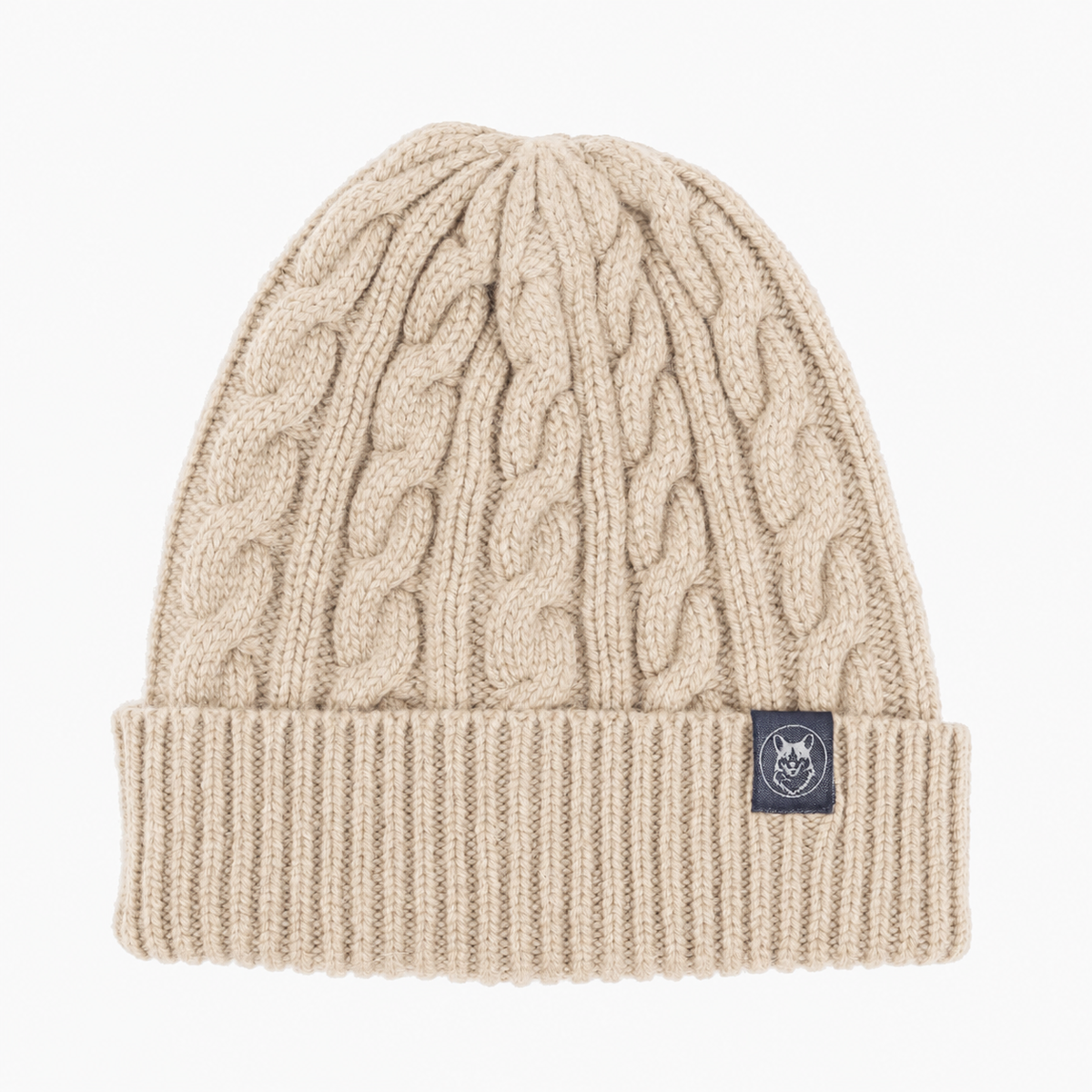 Men's Cashmere Cable Beanie