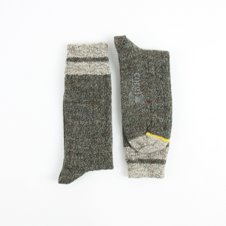 British wool socks side by side on a white background.