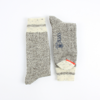 British Wool socks laid flat side by side on a white background.