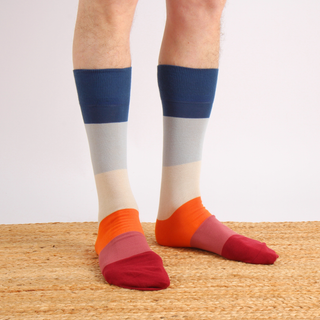 Men's Ombre Stripe Cotton Socks