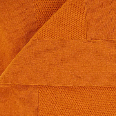 Fine Honeycomb Knit Wool Blanket - Corgi Socks