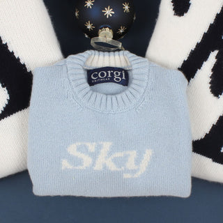 folded children's sweater