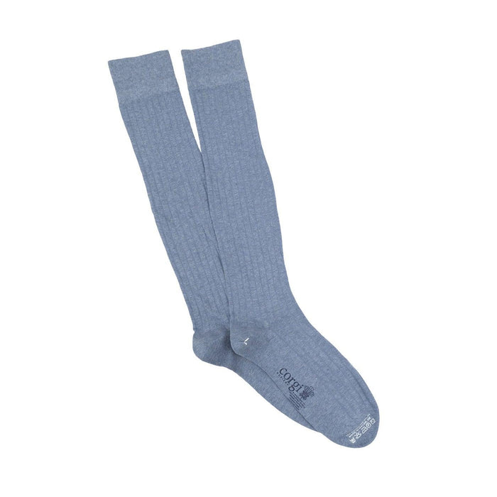 Men's Over the Calf Rib Cotton Socks - Corgi Socks