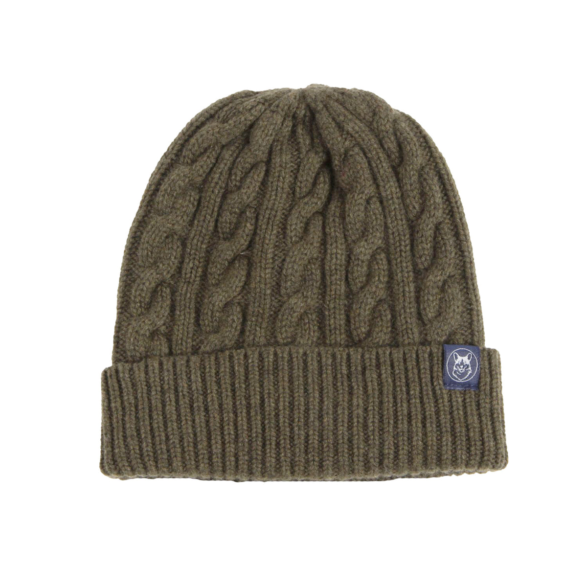 Men's Cashmere Cable Beanie