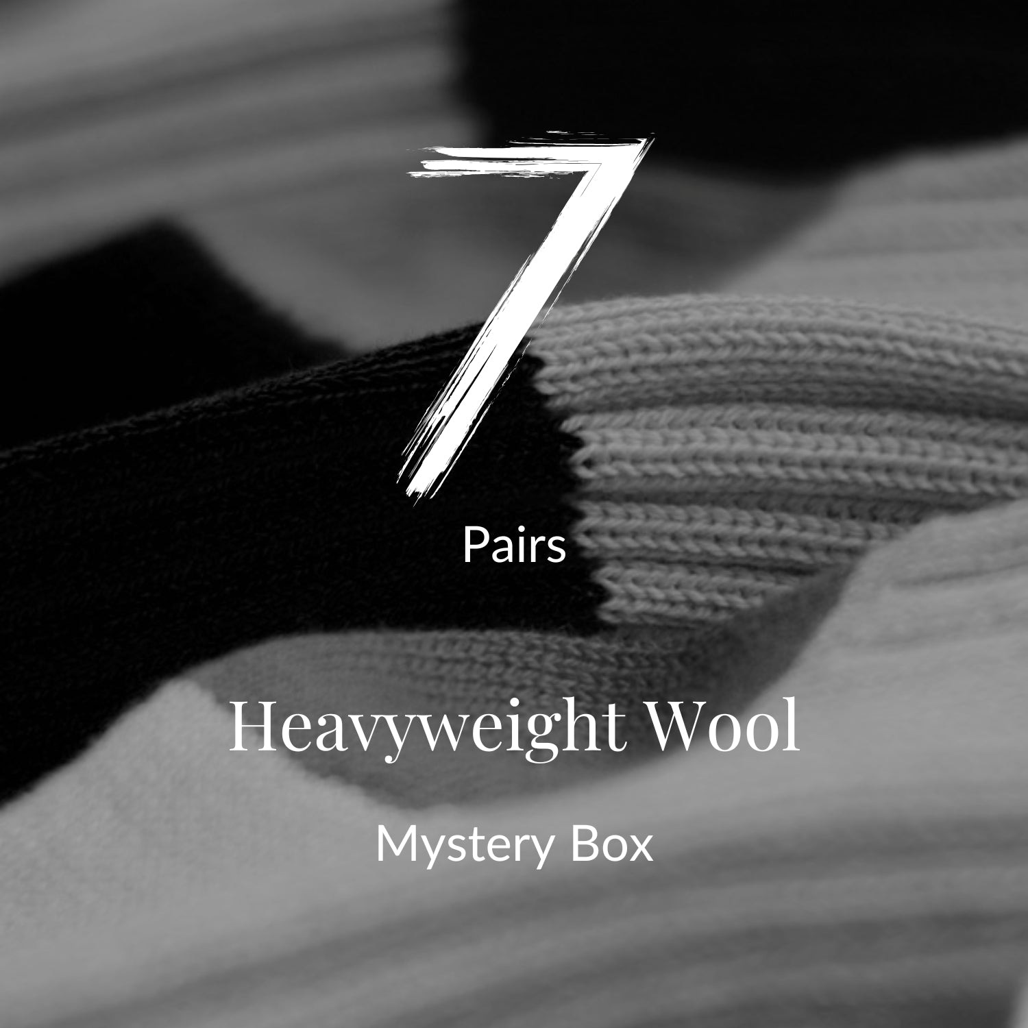 Men's Wool & Cotton Socks-Mystery Pack 7 Pairs