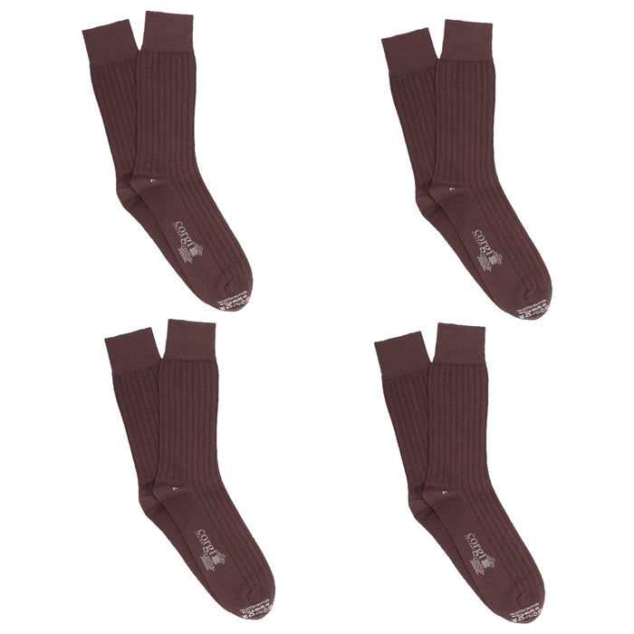 Men's 4-Pair Tenby Merino Wool Socks