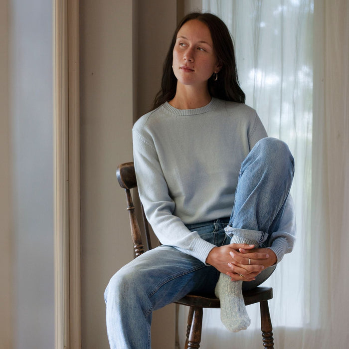 Women's Classic Crew Sweater - Corgi Socks