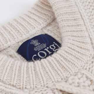 Men's Hand Twisted Cable Sweater