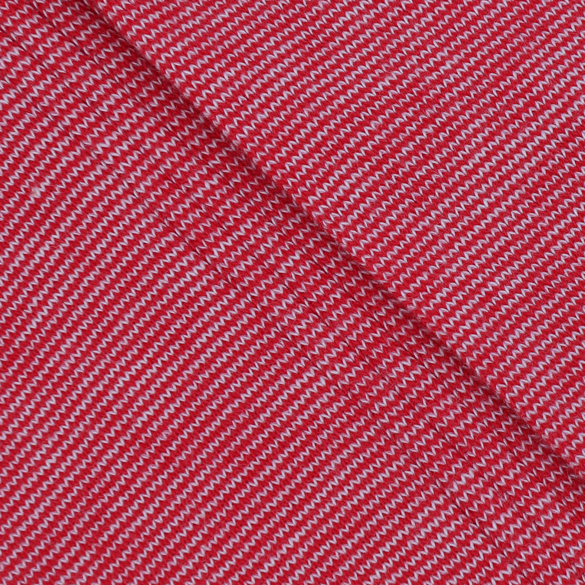 close up of the mini striped fabric