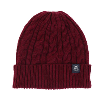 Cable Knit Cashmere Beanie