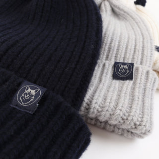 Women's Two Tone Wool Beanie
