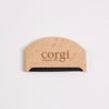 A Corgi branded knitwear comb