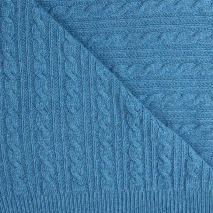 Cable Blanket - Corgi Socks