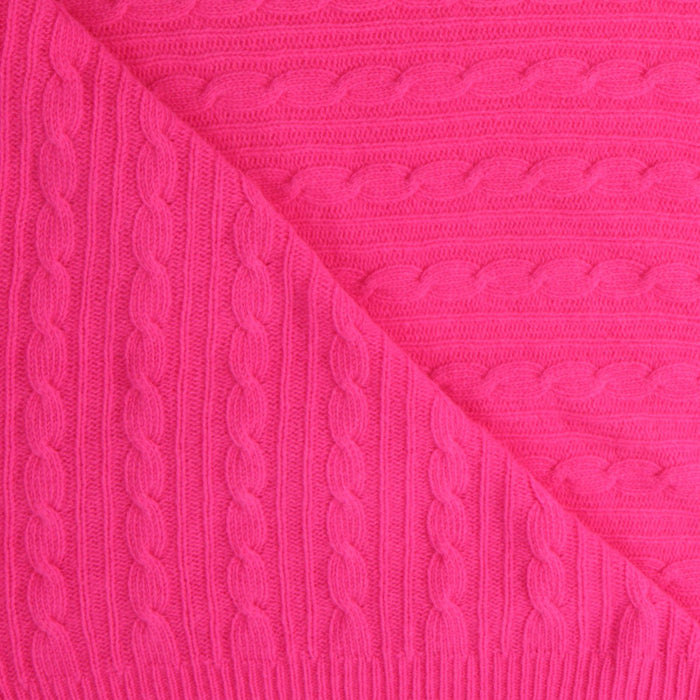 Cable Blanket - Corgi Socks