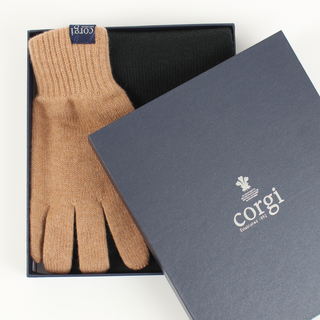 Men's Cashmere Scarf and Glove Gift Box