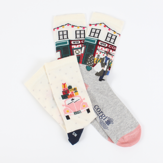 Women's Christmas Shopping 2-Pair Gift Box