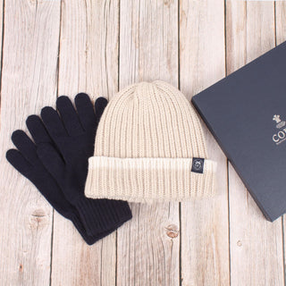 Women's Cashmere Hat & Glove Gift Box