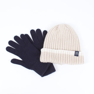 Women's Cashmere Hat & Glove Gift Box