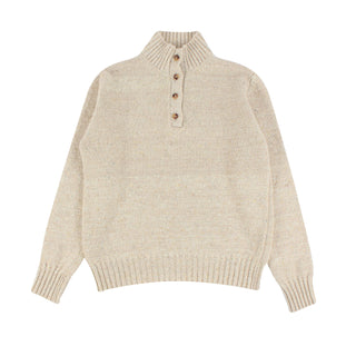 Women's Donegal Wool Collared Sweater