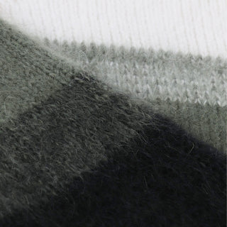 Men's Mohair Colour Block Pullover