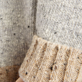 Close-up of textured fabric with a focus on pattern and color.
