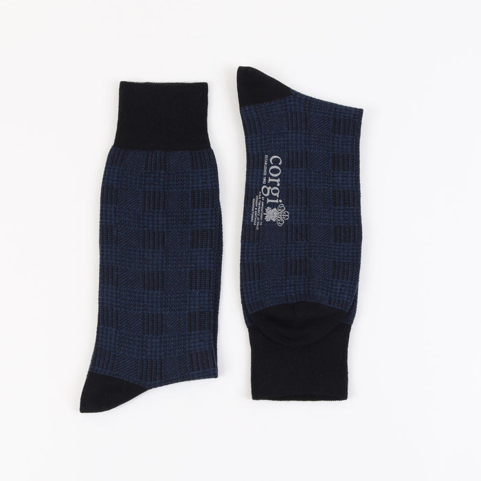 Men's Tartan Cashmere Blend Socks