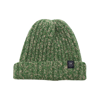 Women's Rib Knit Cashmere & Wool Beanie