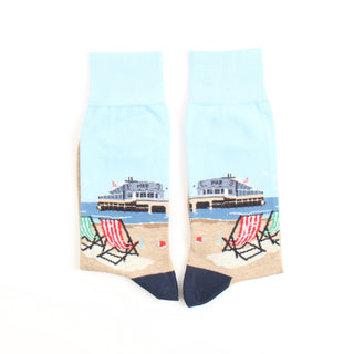 Men's British Seaside Cotton Socks