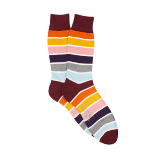 Men's Pantone Stripe Cotton Socks
