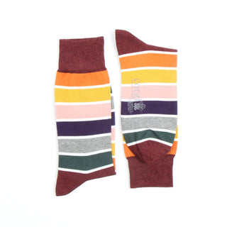 Men's Pantone Stripe Cotton Socks