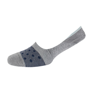 Women's Spotty Mercerised Cotton Invisible Socks