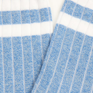 Men's 2 Stripe Cotton Quarter Socks